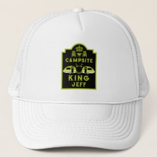 Campsite King Gifts For Campers Trucker Hat