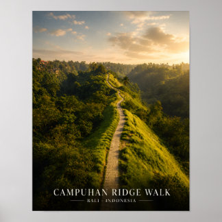 Campuhan Ridge Walk Bali Poster
