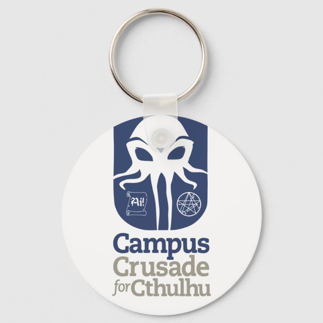 Campus Crusade for Cthulhu Key Ring (Front)