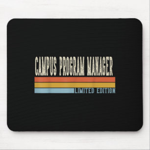 Campus Program Manager Week Vintage Back To School Mouse Mat
