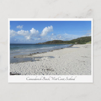Camusdarach Beach, Arisaig, Scotland Postcard