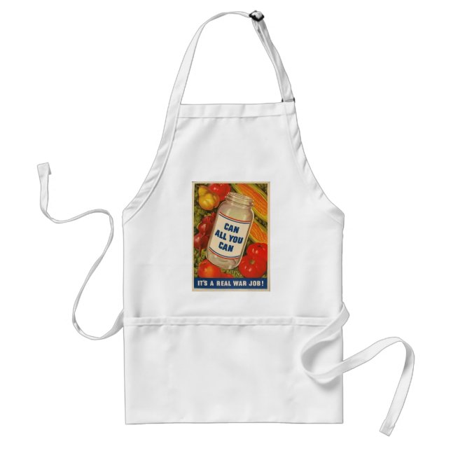 Can All You Can World War 2 Standard Apron (Front)