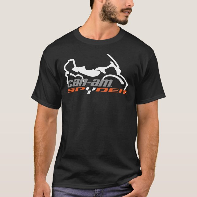 CAN AM SPYDER SILHOUETTE LOGO   T-Shirt (Front)