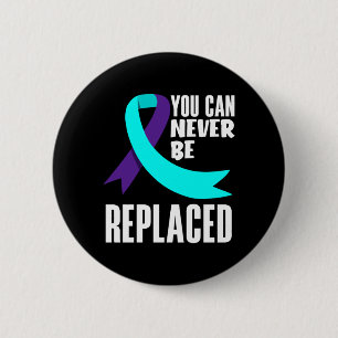 Can Be Replaced Prevention Awareness Performance 6 Cm Round Badge