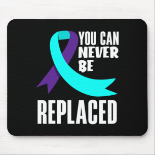 Can Be Replaced Prevention Awareness Performance Mouse Mat