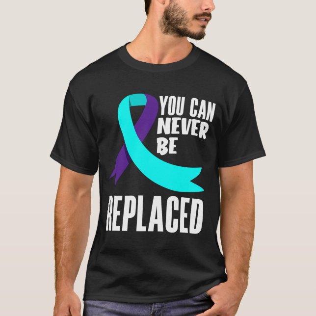 Can Be Replaced Prevention Awareness Performance T-Shirt (Front)