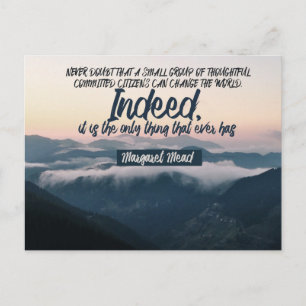 Can Change The World Postcard