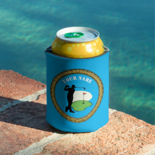 Can Cooler - Add Name - Golfer