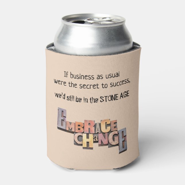 Can Cooler Embrace Change (Can Front)