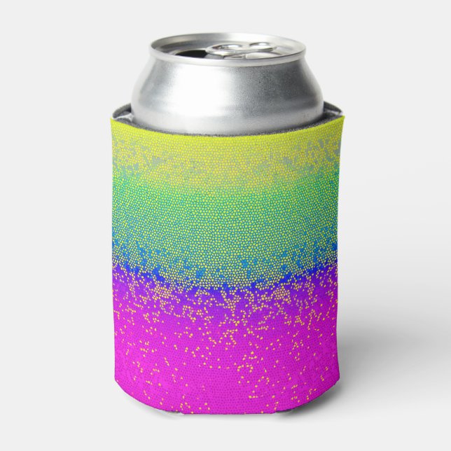 Can Cooler Glitter Star Dust (Can Front)