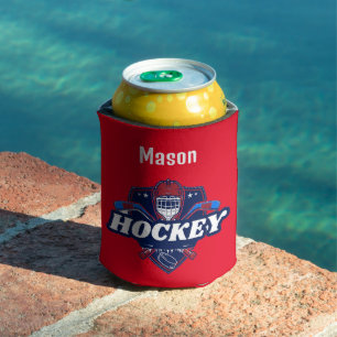 Can Cooler Hockey Gear - Personalised -Add Name #
