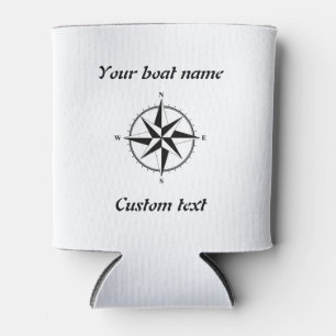 Can Cooler with a nautical design