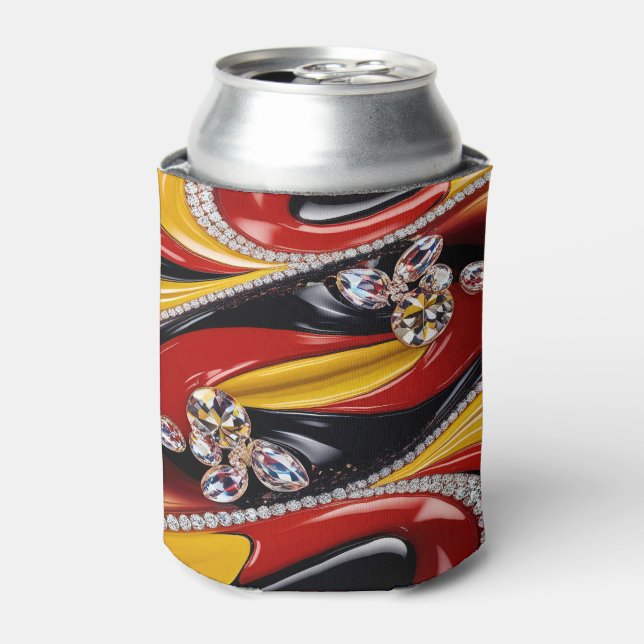 Can Cooler with Belgian Colours design (Can Front)