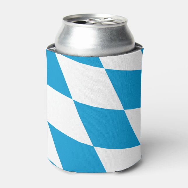 Can Cooler with flag of Bavaria, Germany (Can Front)