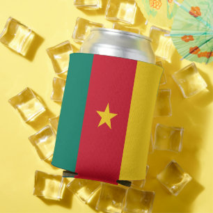Can Cooler with flag of Cameroon