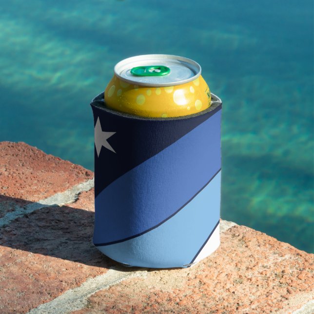 Can Cooler with flag of Columbia, South Carolina (In Situ Pool)