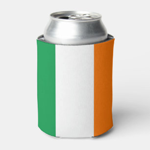Can Cooler with flag of Ireland