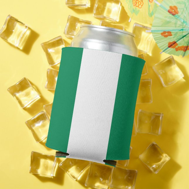 Can Cooler with flag of Nigeria (In Situ Summer)