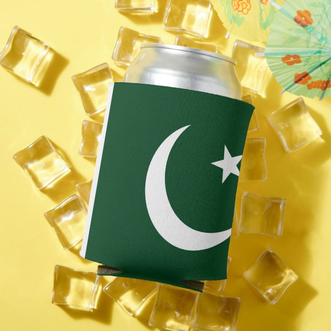 Can Cooler with flag of Pakistan (In Situ Summer)