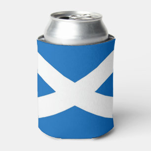 Can Cooler with Scotland flag, United Kingdom