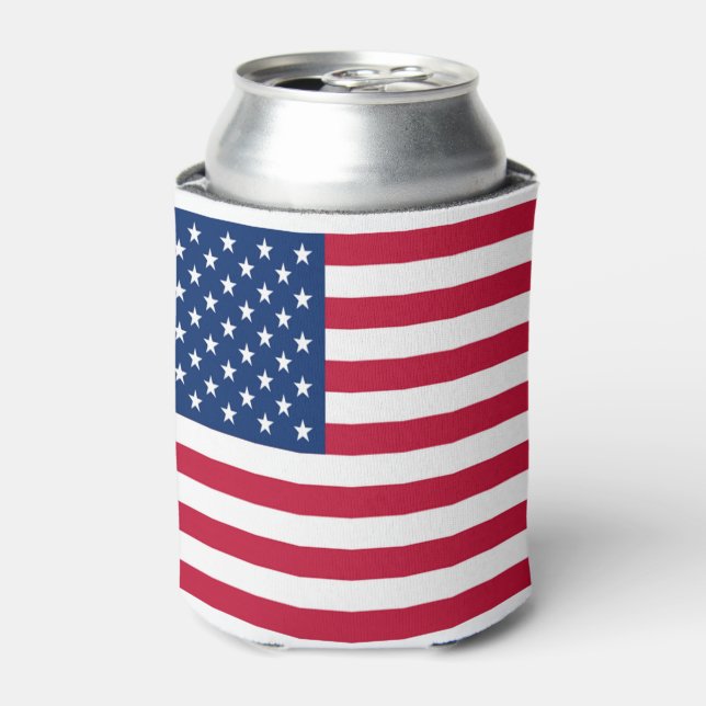 Can Coolers/American Flag Cooler (Can Front)