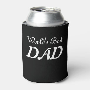 Can Coolers/Black/World's Best DAD Cooler