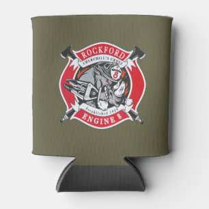 Can Coozy -Fire Station 8 Cooler
