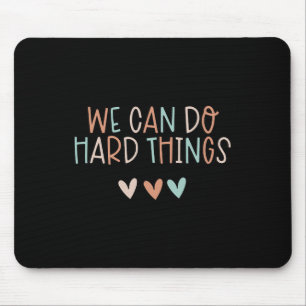 Can Do Hard-things Teacher Back To School Mouse Mat