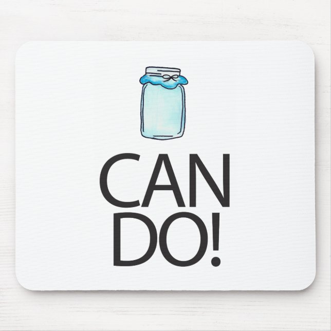 Can Do Mouse Mat (Front)