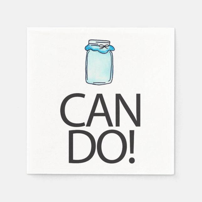 Can Do Napkin (Front)