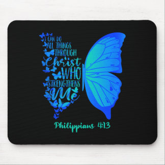 Can Do Things Through Christ Who Strengthens Gift Mouse Mat