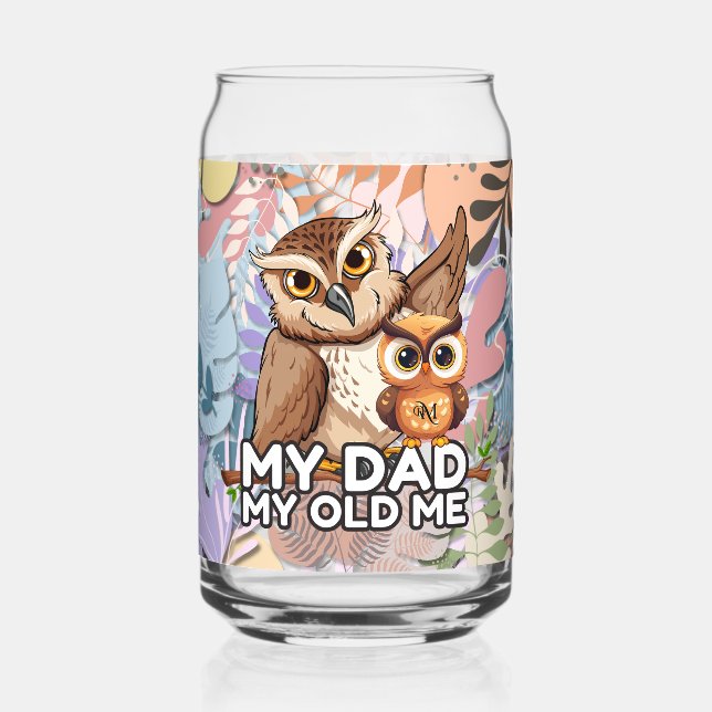 Can Glass : My Dad My Old Me (leaves) (Front)