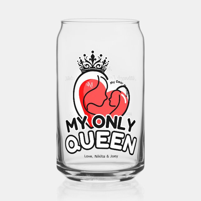 Can Glass : My Only Queen (Front)