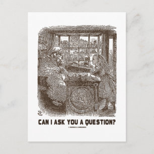 Can I Ask You A Question? (Alice Sheep) Postcard