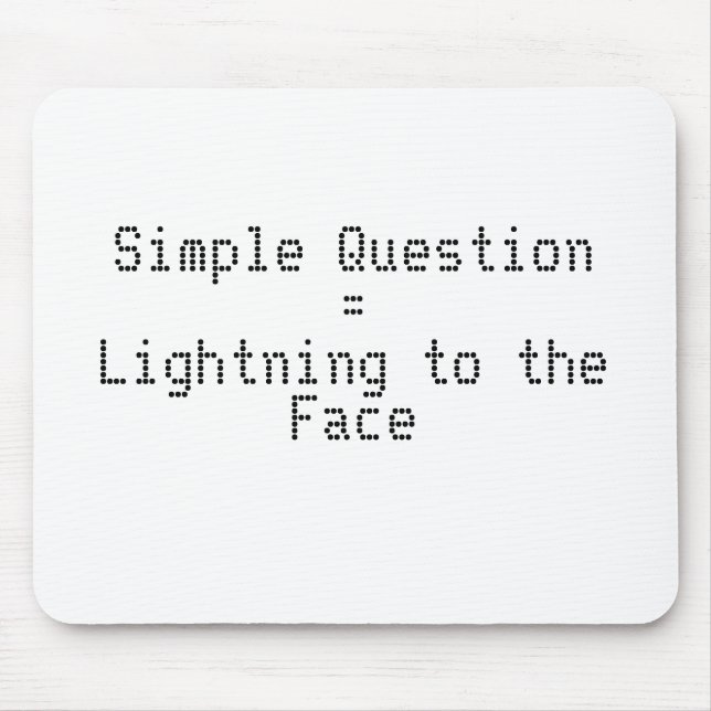 Can I become a Mod? Mouse Mat (Front)