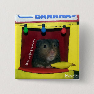 Can I Help You? 15 Cm Square Badge