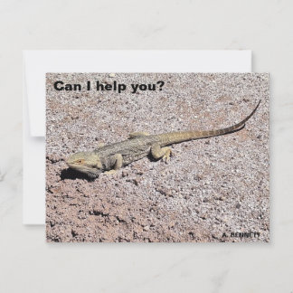 Can I help you? Postcard