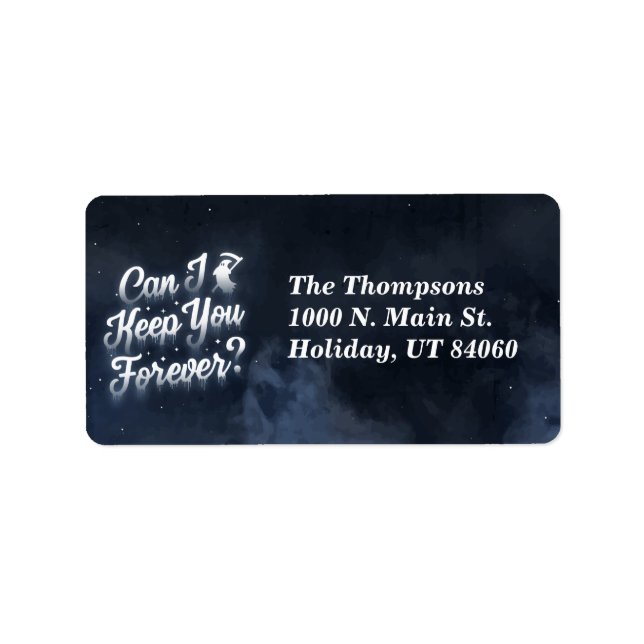 Can I Keep You Forever / Return Address Labels (Front)