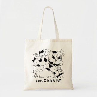 Can I Kick It Charlie Brown Tote Bag
