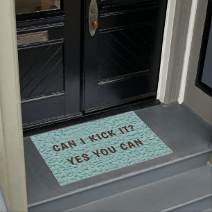 Can I Kick It Doormat