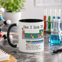 Can I Lick It Chemistry Periodic Table–Fun Science