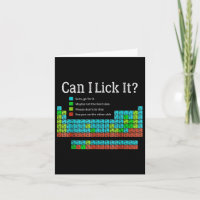 Can I Lick It Funny Back To School Periodic Table