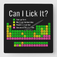 Can I Lick It Periodic Table Teacher Student Kids