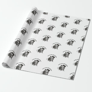 Can I Pet That Dog Meme Funny Opossum Animal Lover Wrapping Paper