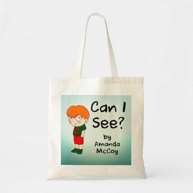 Can I See? simple tote bag (Front)