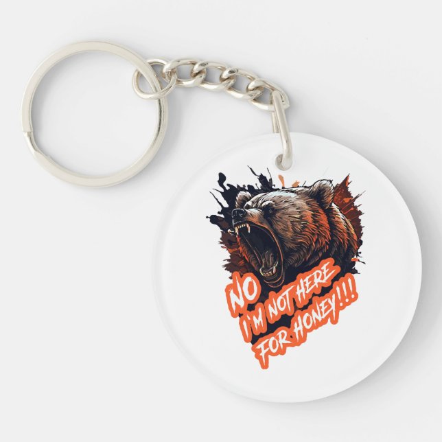 Can I Speak To The Manager  Key Ring (Front)