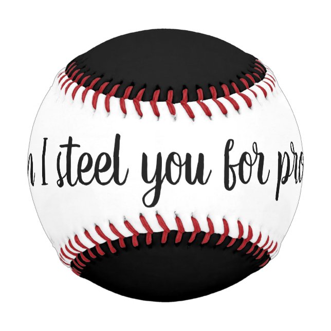 Can i steal you for prom baseball proposal gift (Front)