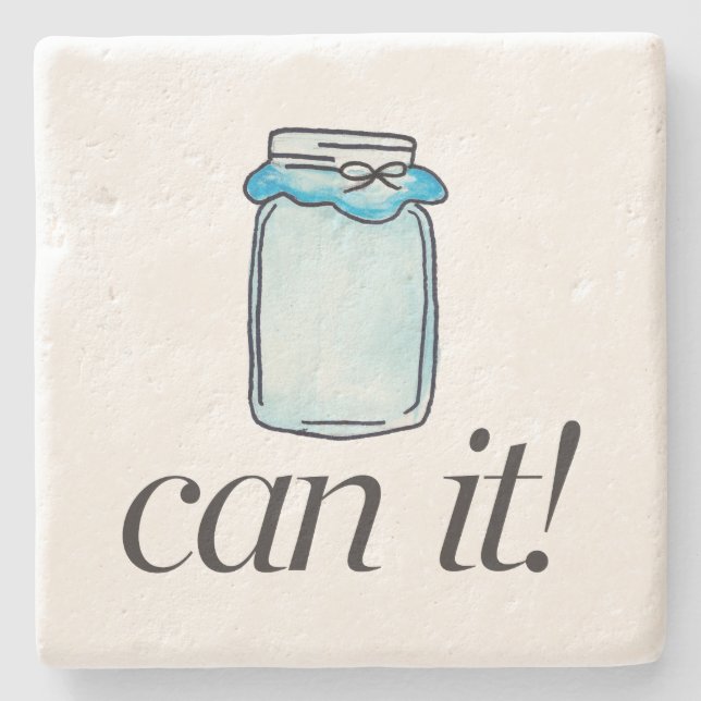 Can It Stone Coaster (Front)