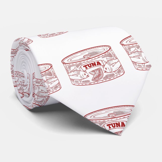 Can of tuna tie (Rolled)