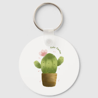 Can’t Touch This – Cute Cactus  Key Ring